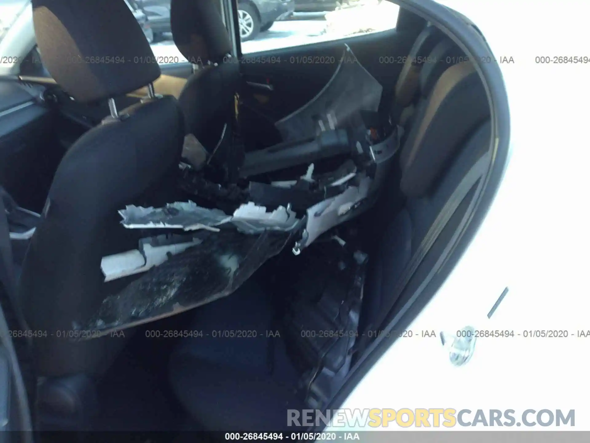 8 Photograph of a damaged car 3MYDLBYV5KY509399 TOYOTA YARIS 2019