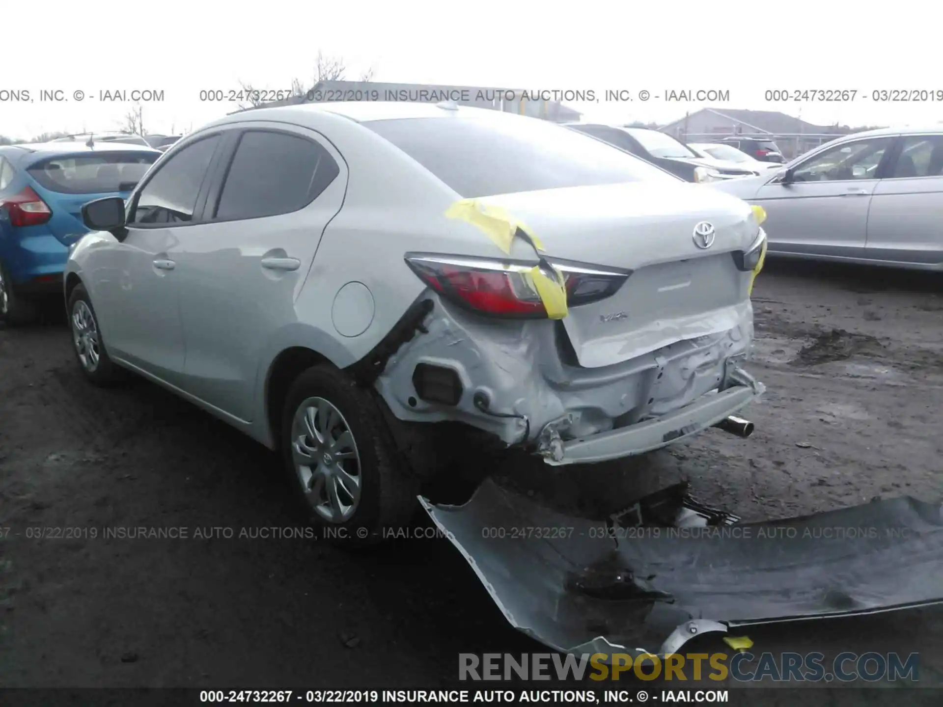 3 Photograph of a damaged car 3MYDLBYV5KY509967 TOYOTA YARIS 2019