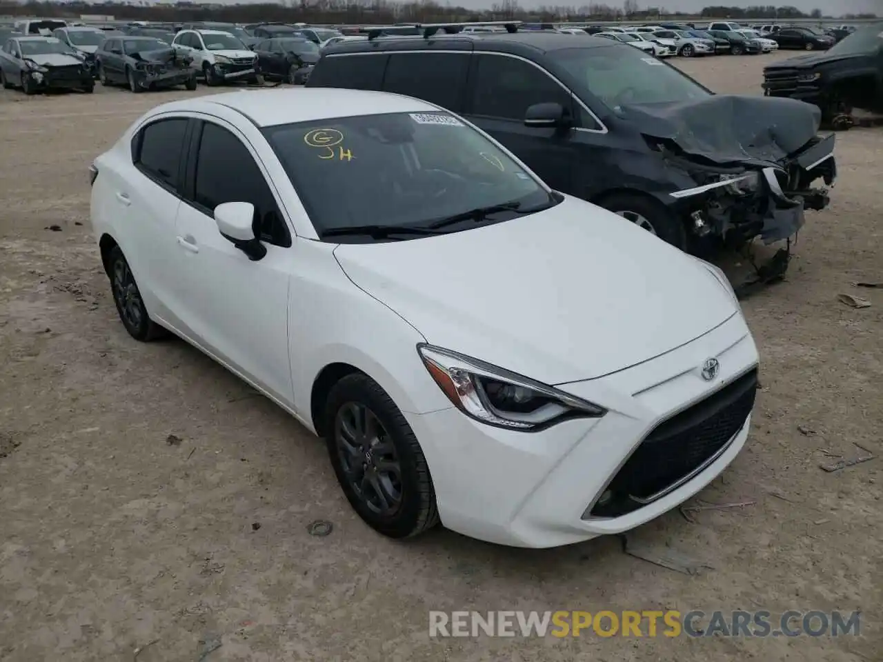 1 Фотография поврежденного автомобиля 3MYDLBYV5KY510472 TOYOTA YARIS 2019