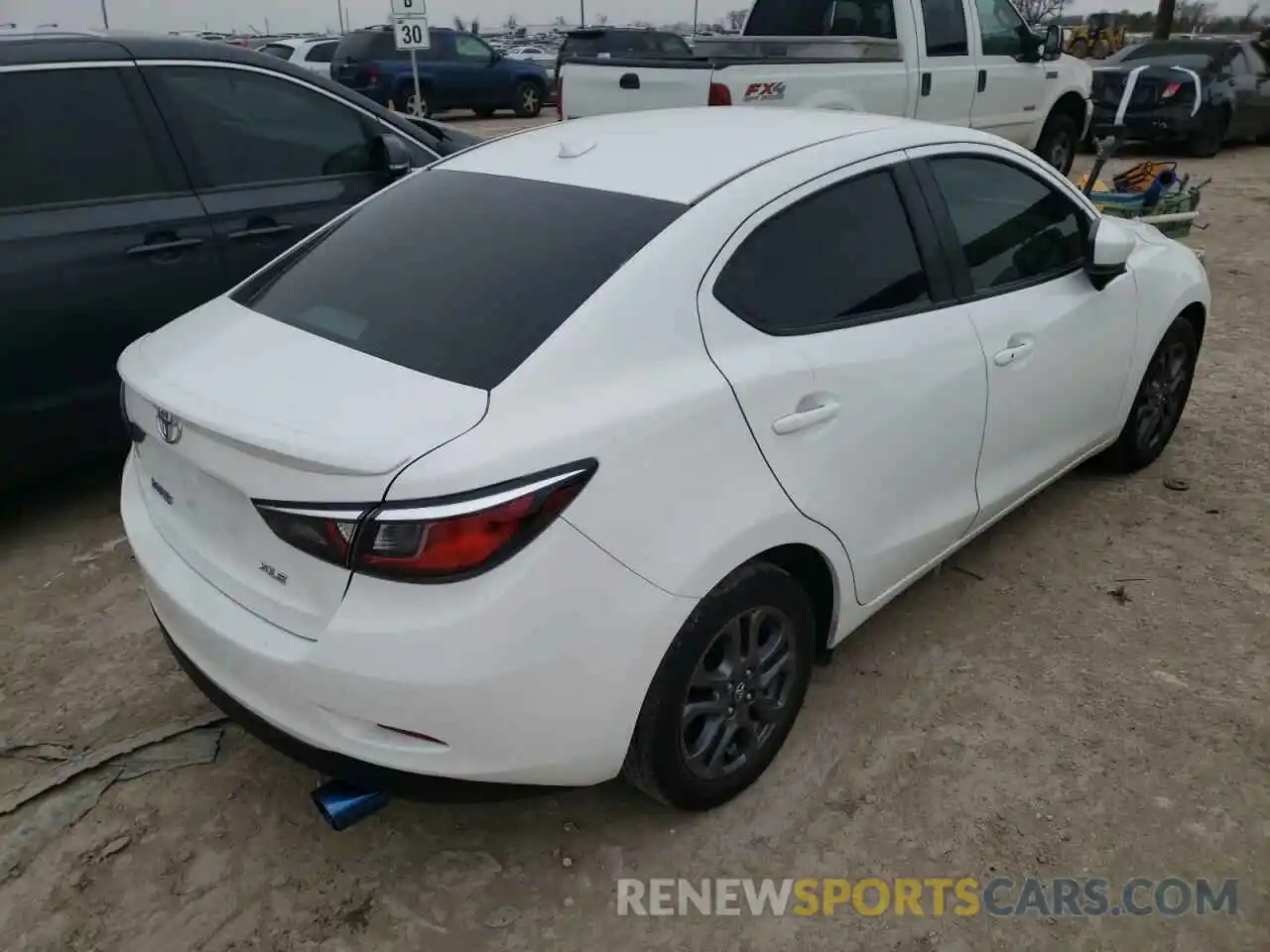 4 Фотография поврежденного автомобиля 3MYDLBYV5KY510472 TOYOTA YARIS 2019