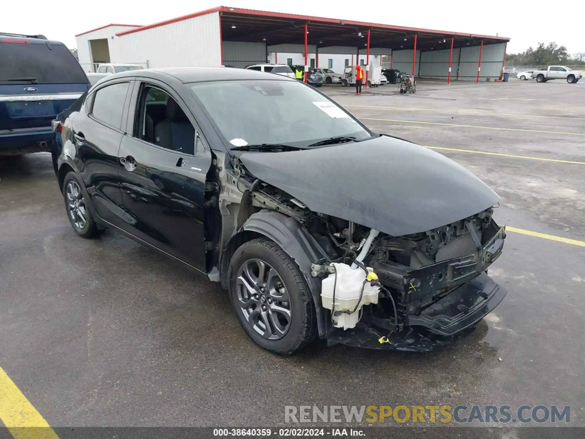 1 Photograph of a damaged car 3MYDLBYV5KY511881 TOYOTA YARIS 2019