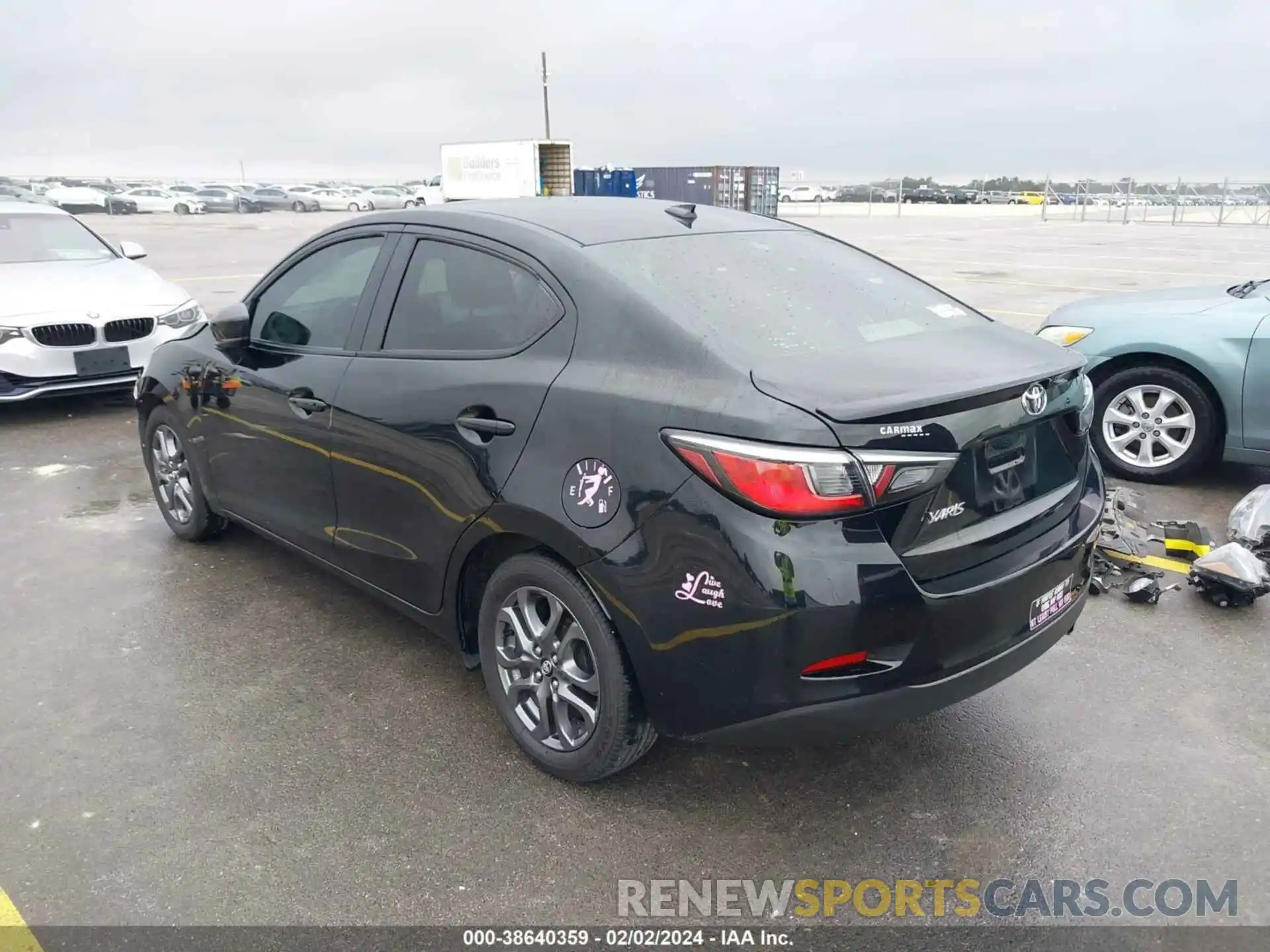 3 Photograph of a damaged car 3MYDLBYV5KY511881 TOYOTA YARIS 2019