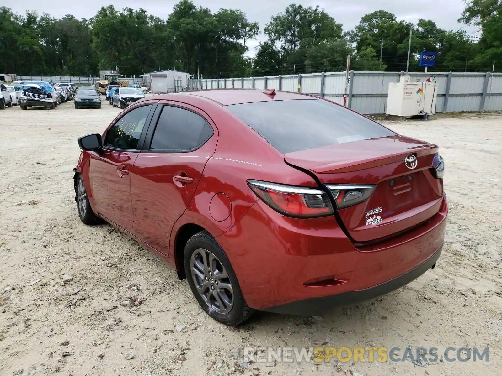 3 Photograph of a damaged car 3MYDLBYV5KY514571 TOYOTA YARIS 2019