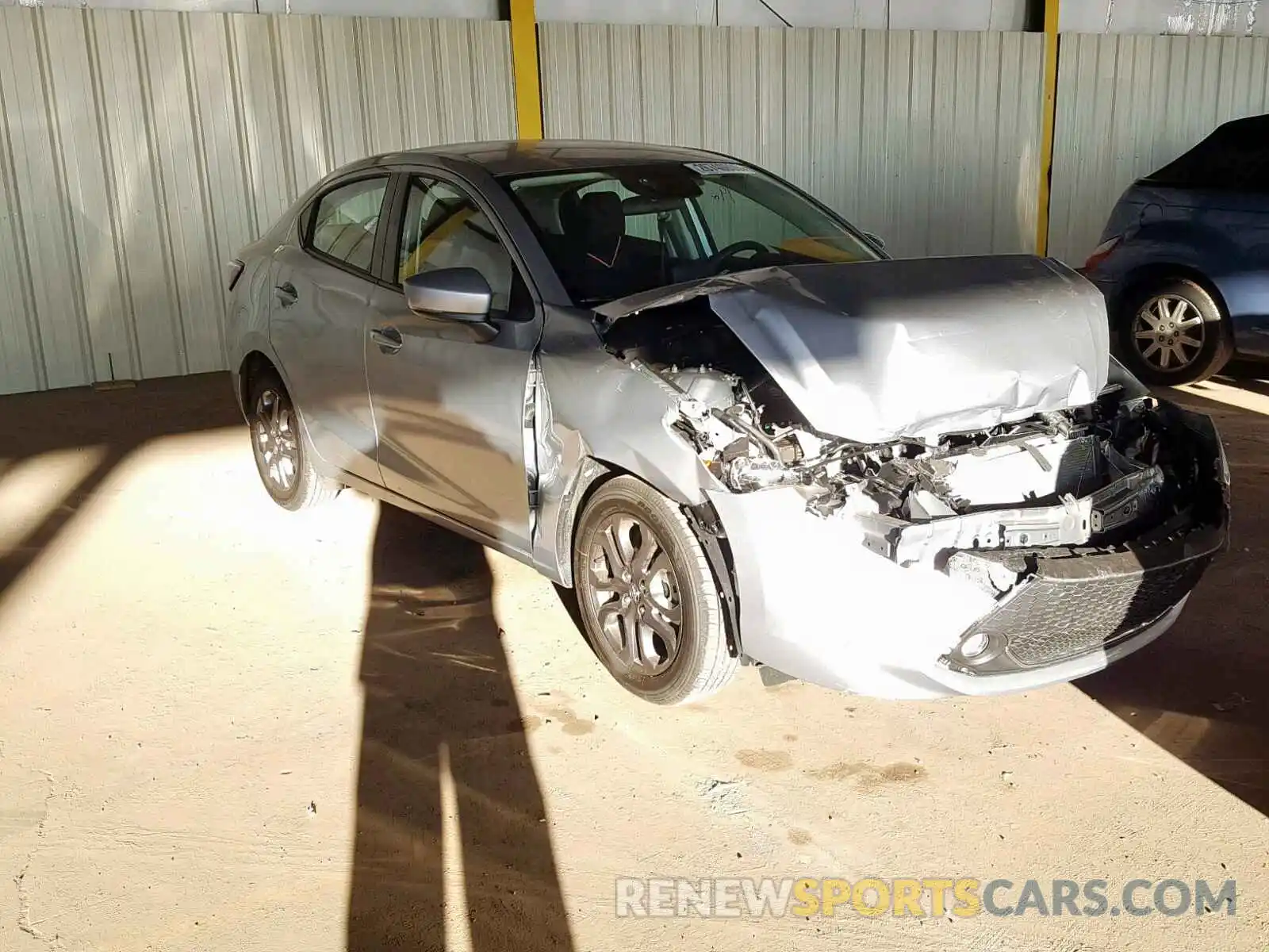 1 Photograph of a damaged car 3MYDLBYV5KY514635 TOYOTA YARIS 2019