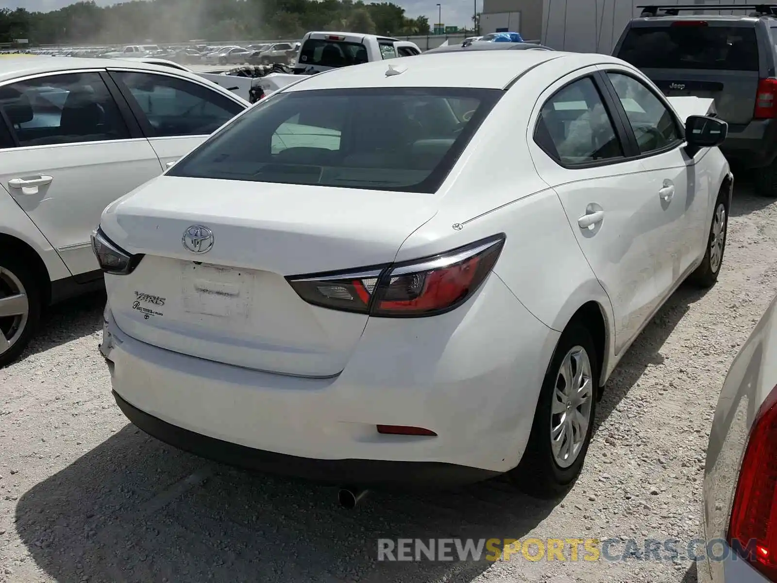 4 Photograph of a damaged car 3MYDLBYV5KY515073 TOYOTA YARIS 2019