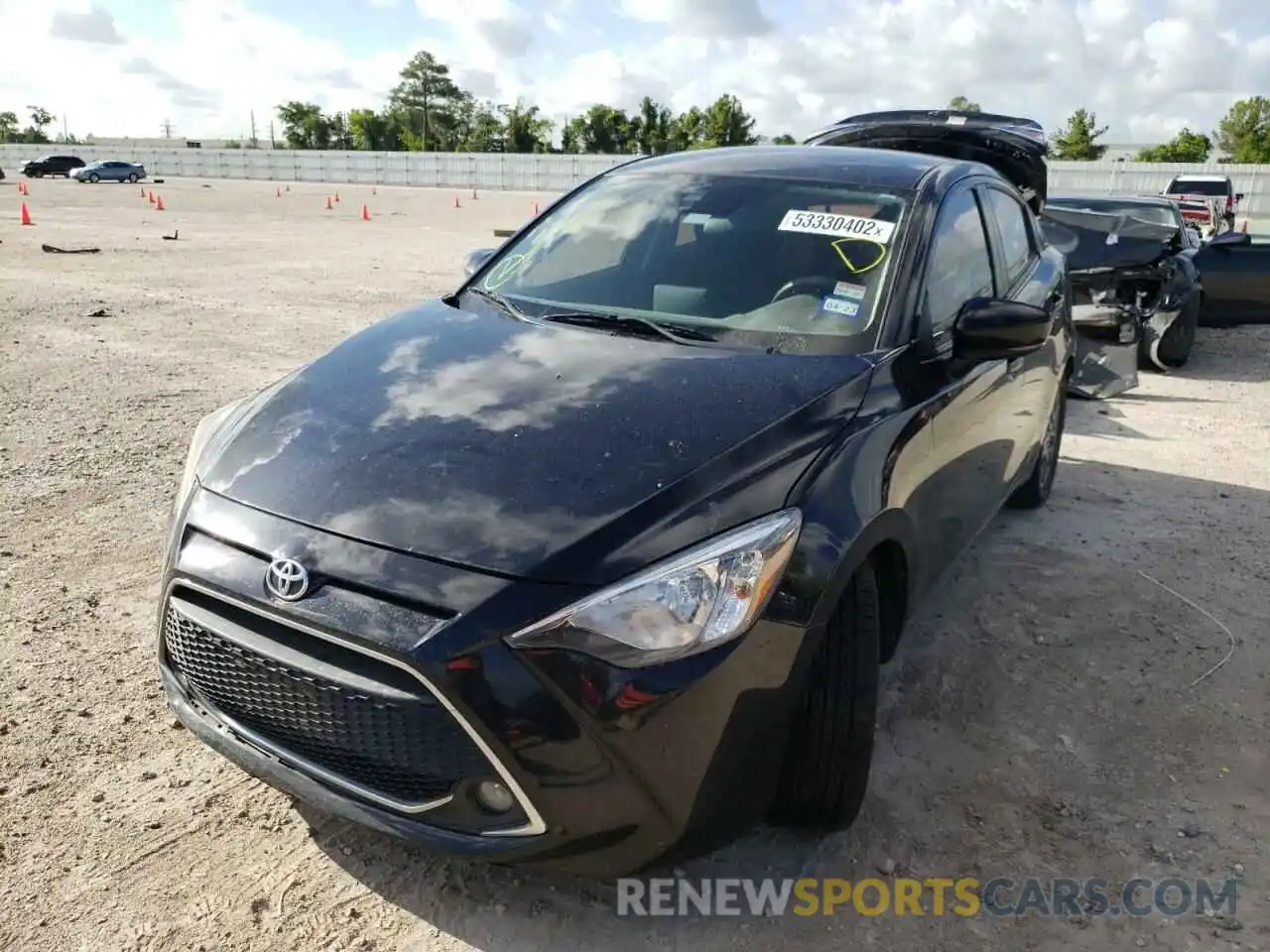 2 Photograph of a damaged car 3MYDLBYV5KY518393 TOYOTA YARIS 2019