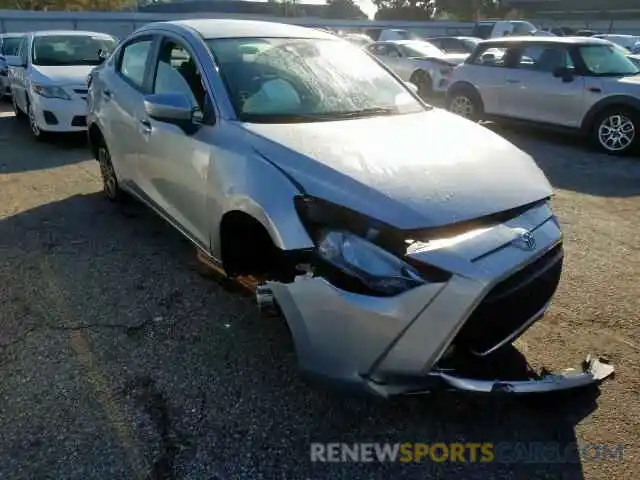 1 Photograph of a damaged car 3MYDLBYV5KY518667 TOYOTA YARIS 2019