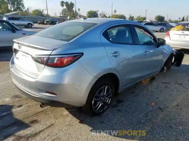 4 Photograph of a damaged car 3MYDLBYV5KY518667 TOYOTA YARIS 2019