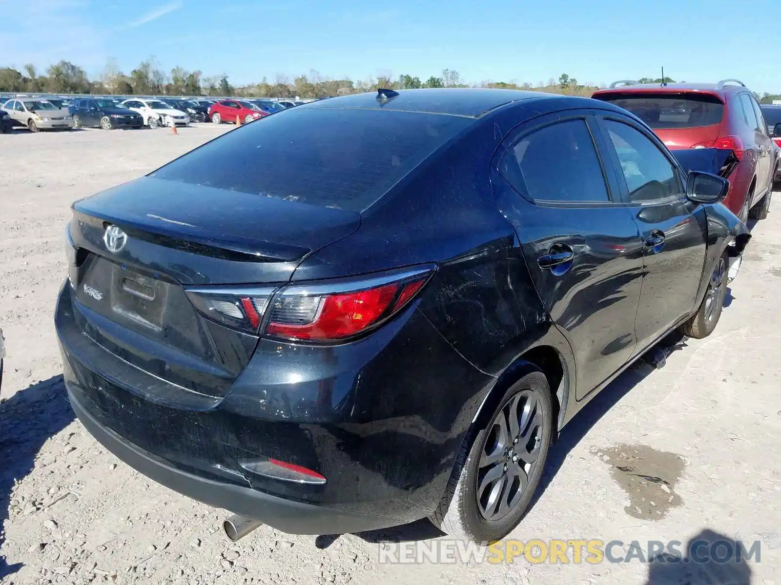 4 Photograph of a damaged car 3MYDLBYV5KY518670 TOYOTA YARIS 2019