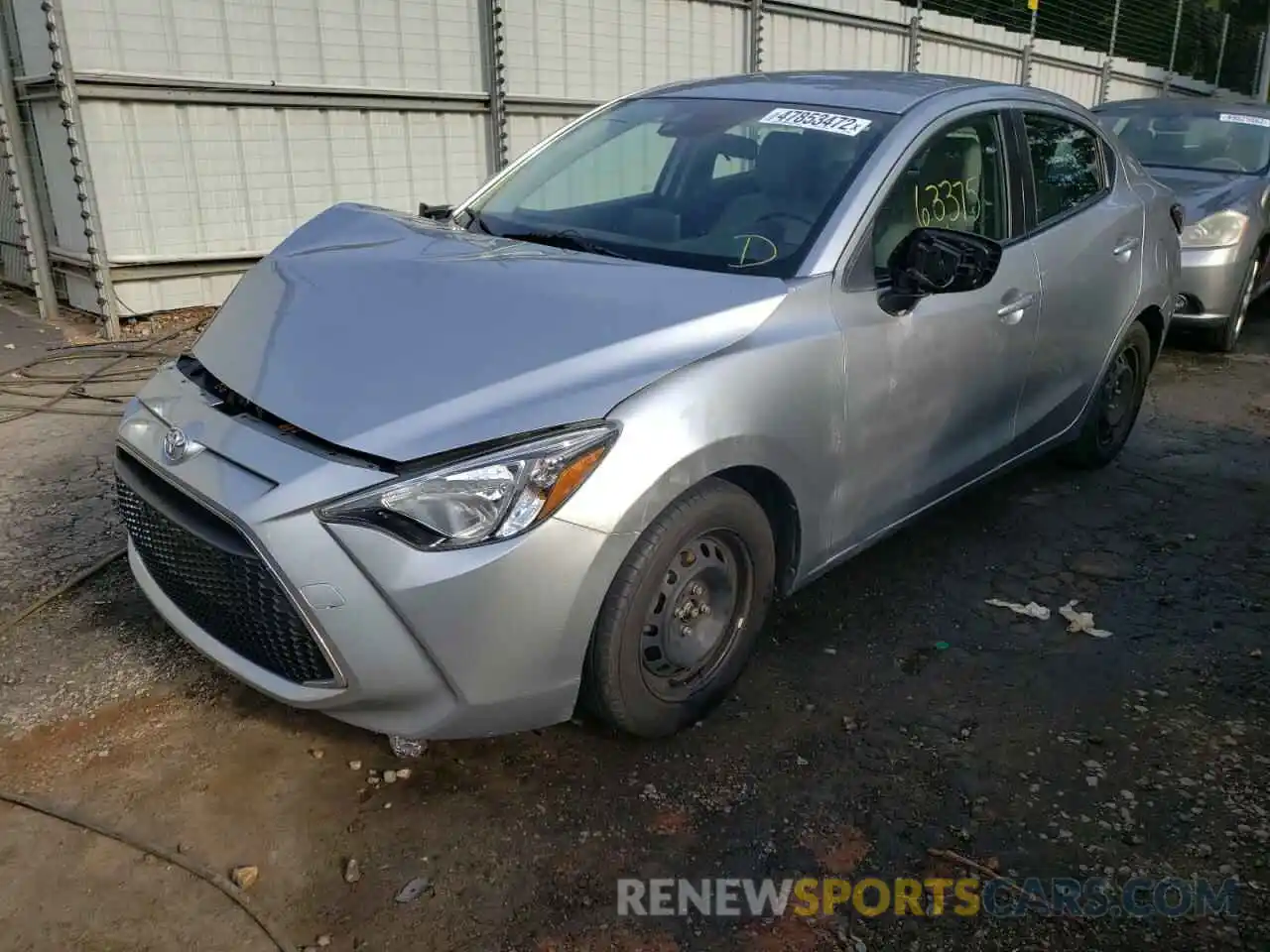 2 Photograph of a damaged car 3MYDLBYV5KY519690 TOYOTA YARIS 2019