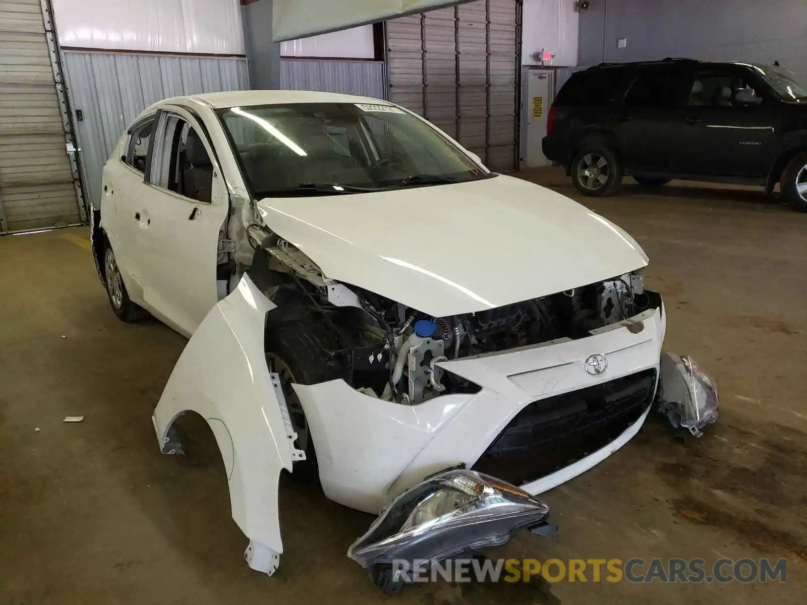 1 Photograph of a damaged car 3MYDLBYV5KY520497 TOYOTA YARIS 2019