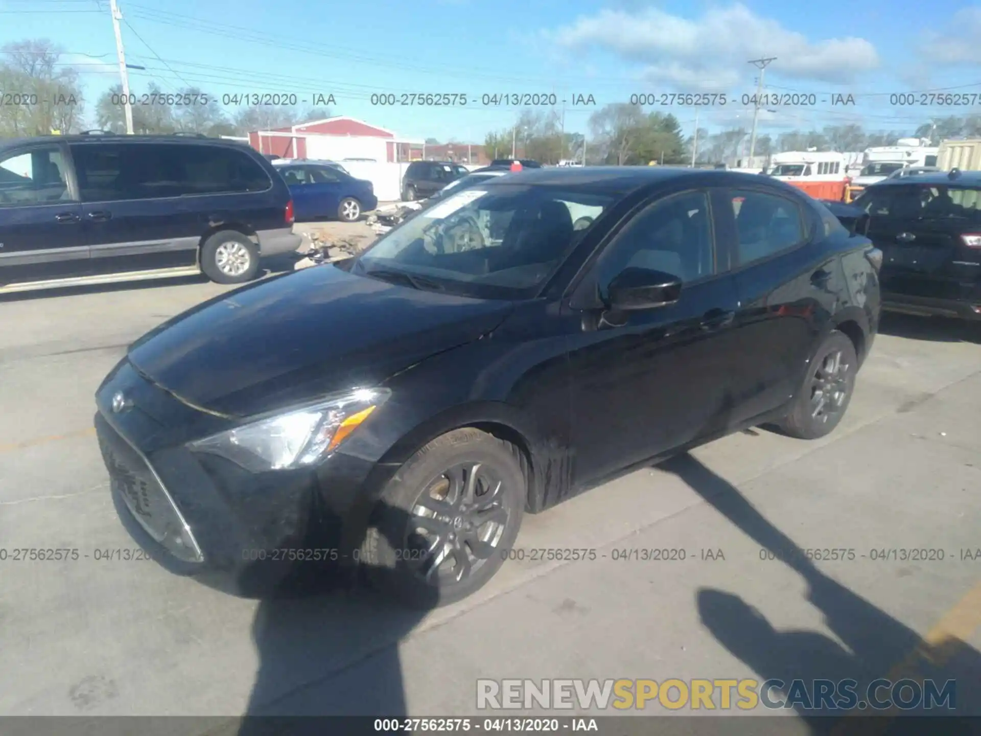 2 Photograph of a damaged car 3MYDLBYV5KY520659 TOYOTA YARIS 2019