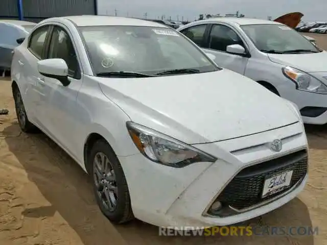 1 Photograph of a damaged car 3MYDLBYV5KY521522 TOYOTA YARIS 2019