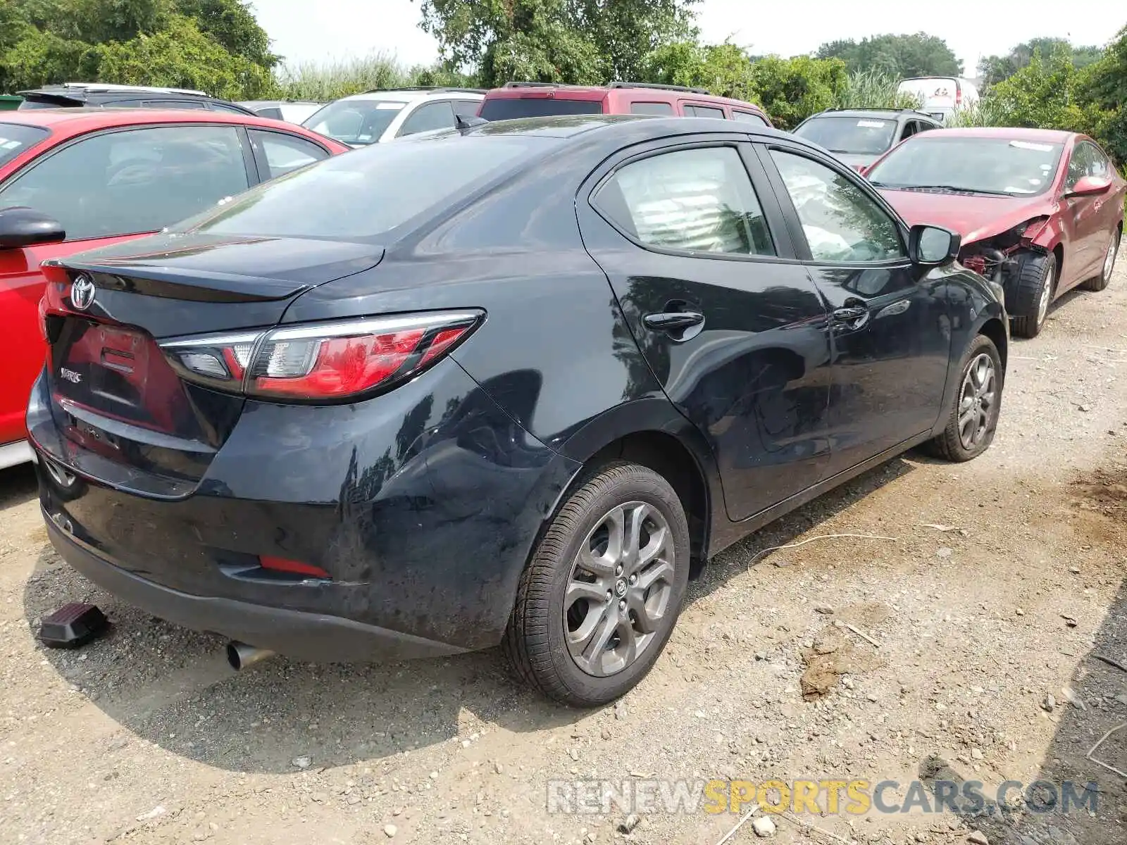 4 Photograph of a damaged car 3MYDLBYV5KY522802 TOYOTA YARIS 2019