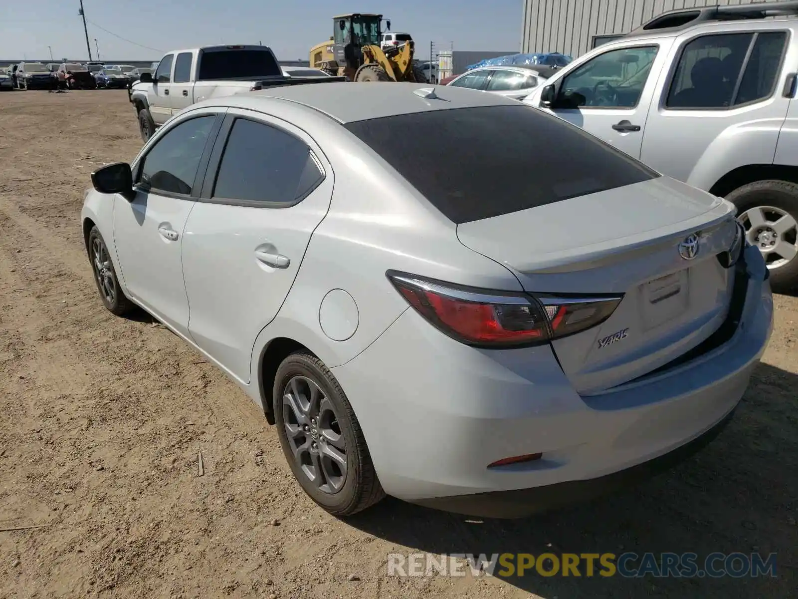 3 Photograph of a damaged car 3MYDLBYV5KY523349 TOYOTA YARIS 2019