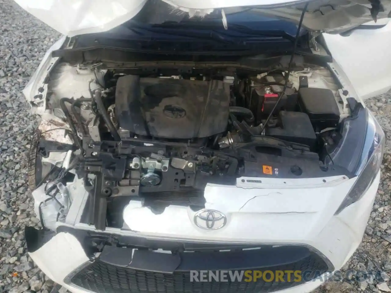 7 Photograph of a damaged car 3MYDLBYV5KY523822 TOYOTA YARIS 2019