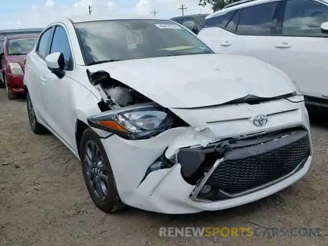 1 Photograph of a damaged car 3MYDLBYV5KY524744 TOYOTA YARIS 2019