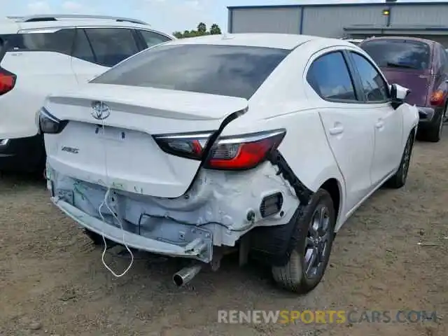 4 Photograph of a damaged car 3MYDLBYV5KY524744 TOYOTA YARIS 2019
