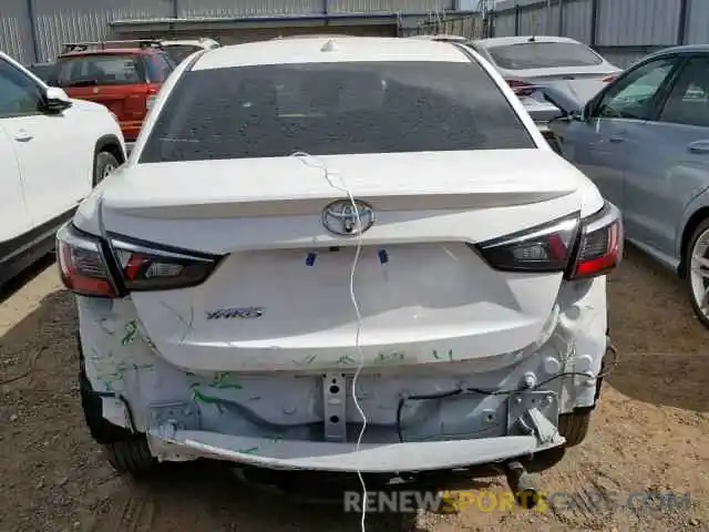9 Photograph of a damaged car 3MYDLBYV5KY524744 TOYOTA YARIS 2019