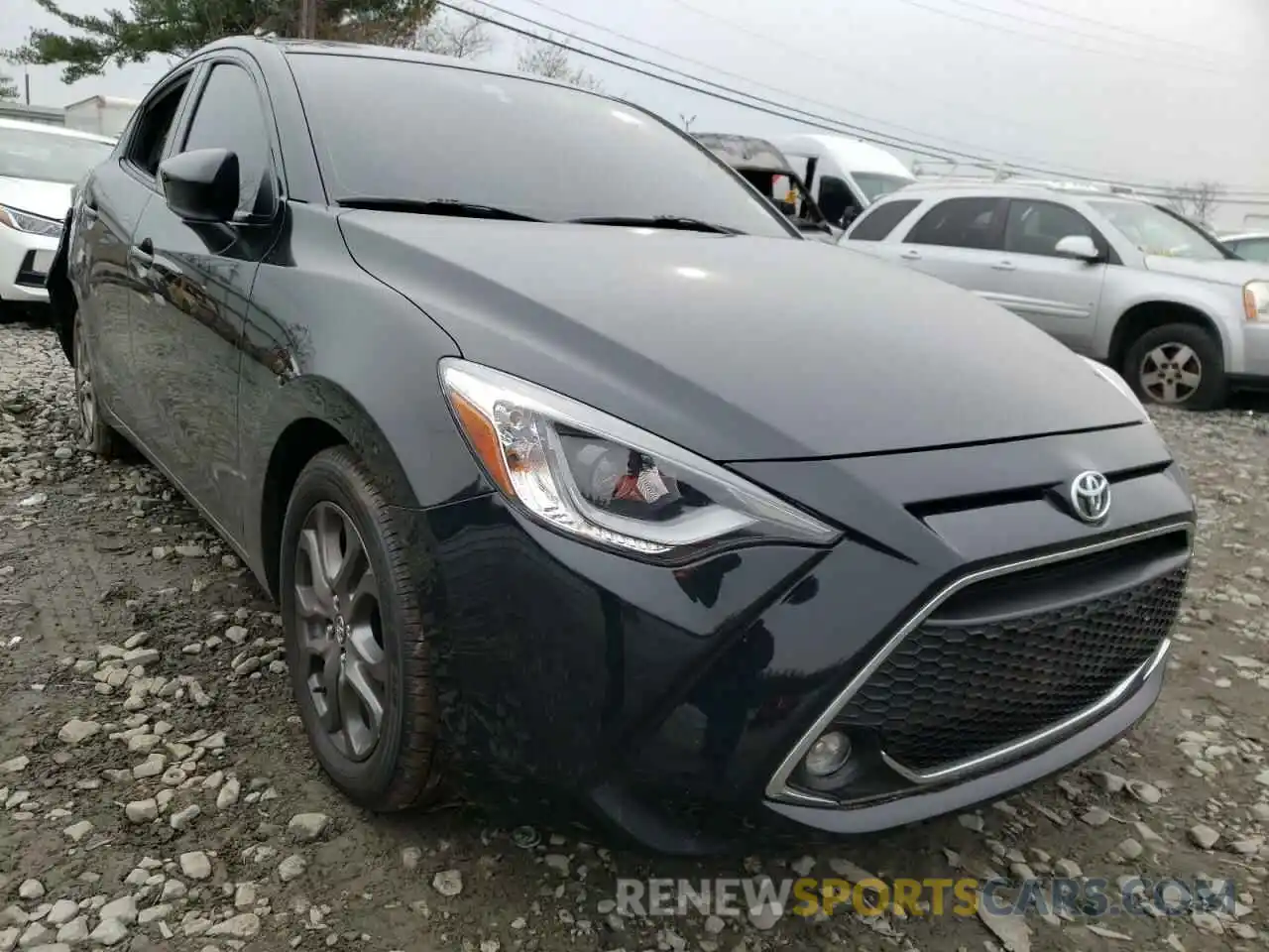 1 Photograph of a damaged car 3MYDLBYV5KY524839 TOYOTA YARIS 2019