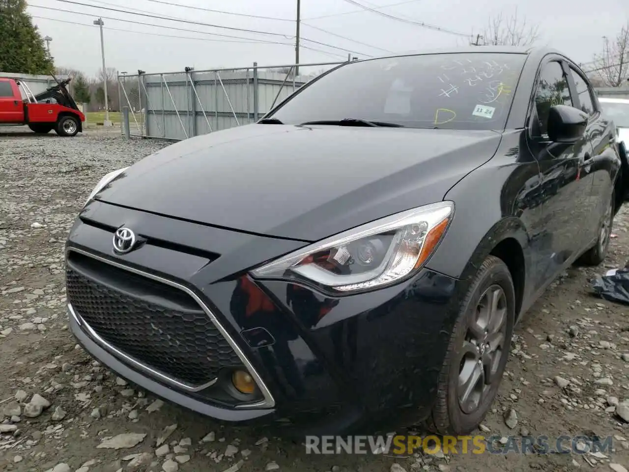 2 Photograph of a damaged car 3MYDLBYV5KY524839 TOYOTA YARIS 2019