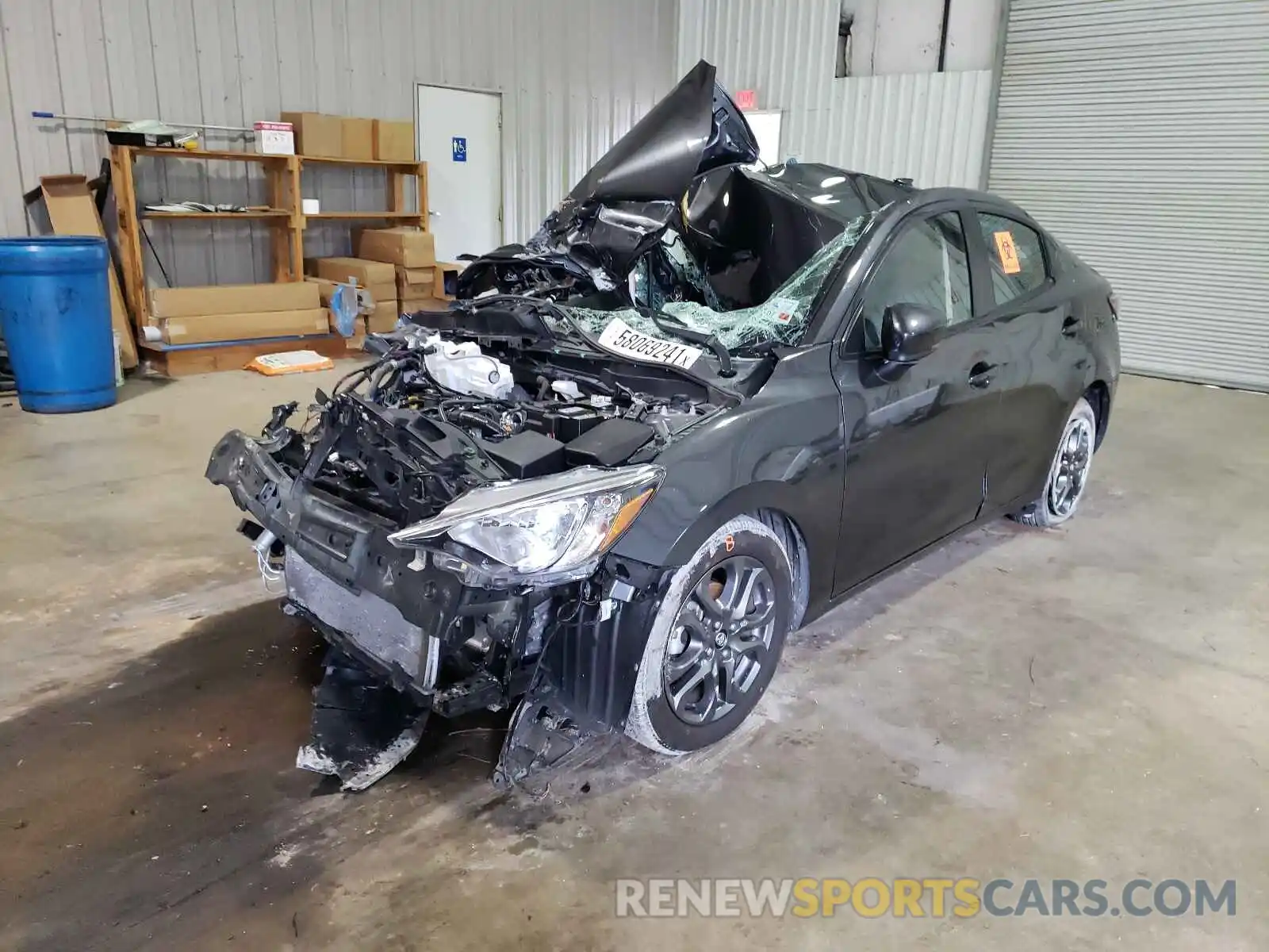 2 Photograph of a damaged car 3MYDLBYV5KY526204 TOYOTA YARIS 2019