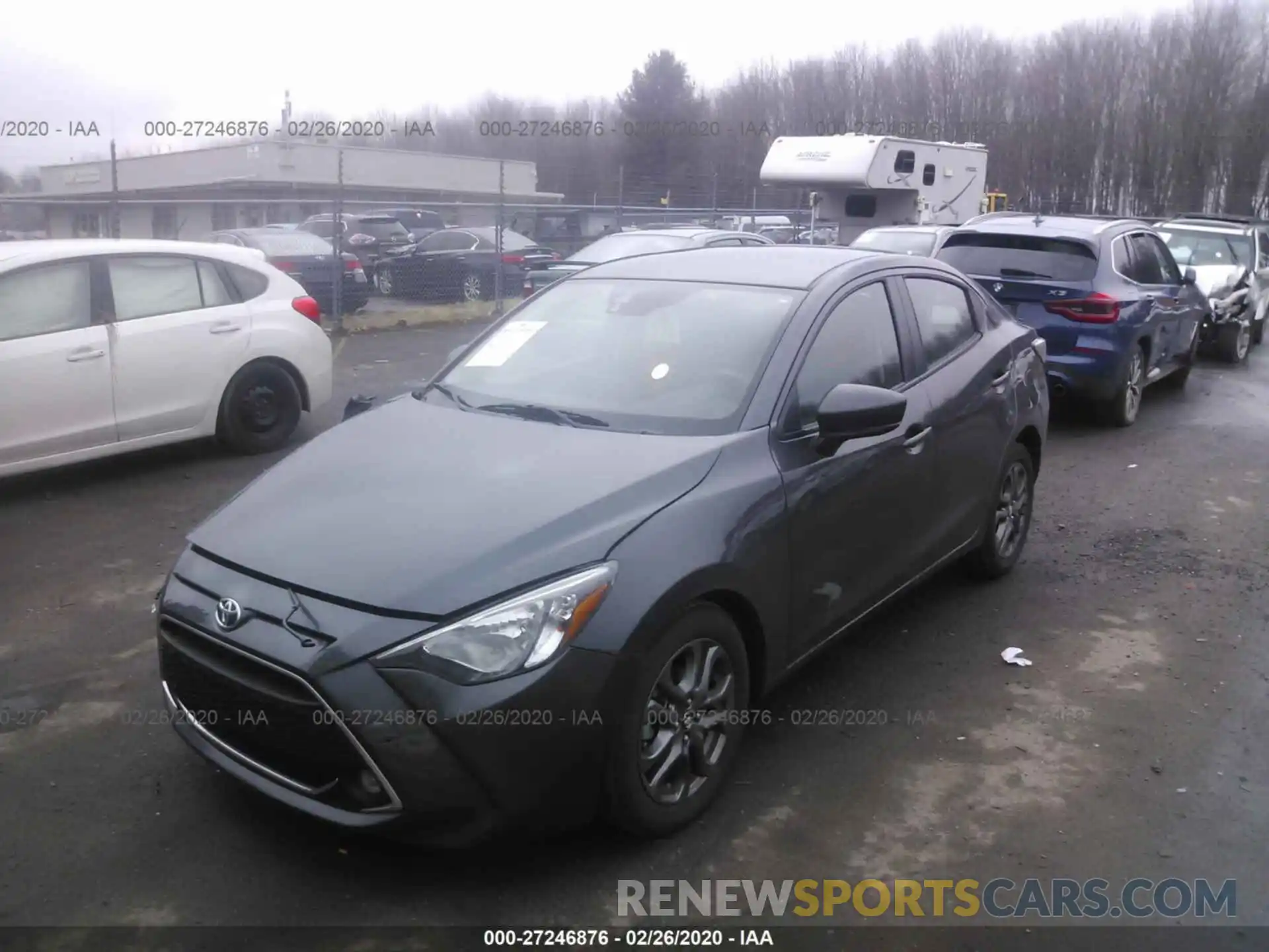 2 Photograph of a damaged car 3MYDLBYV5KY527062 TOYOTA YARIS 2019