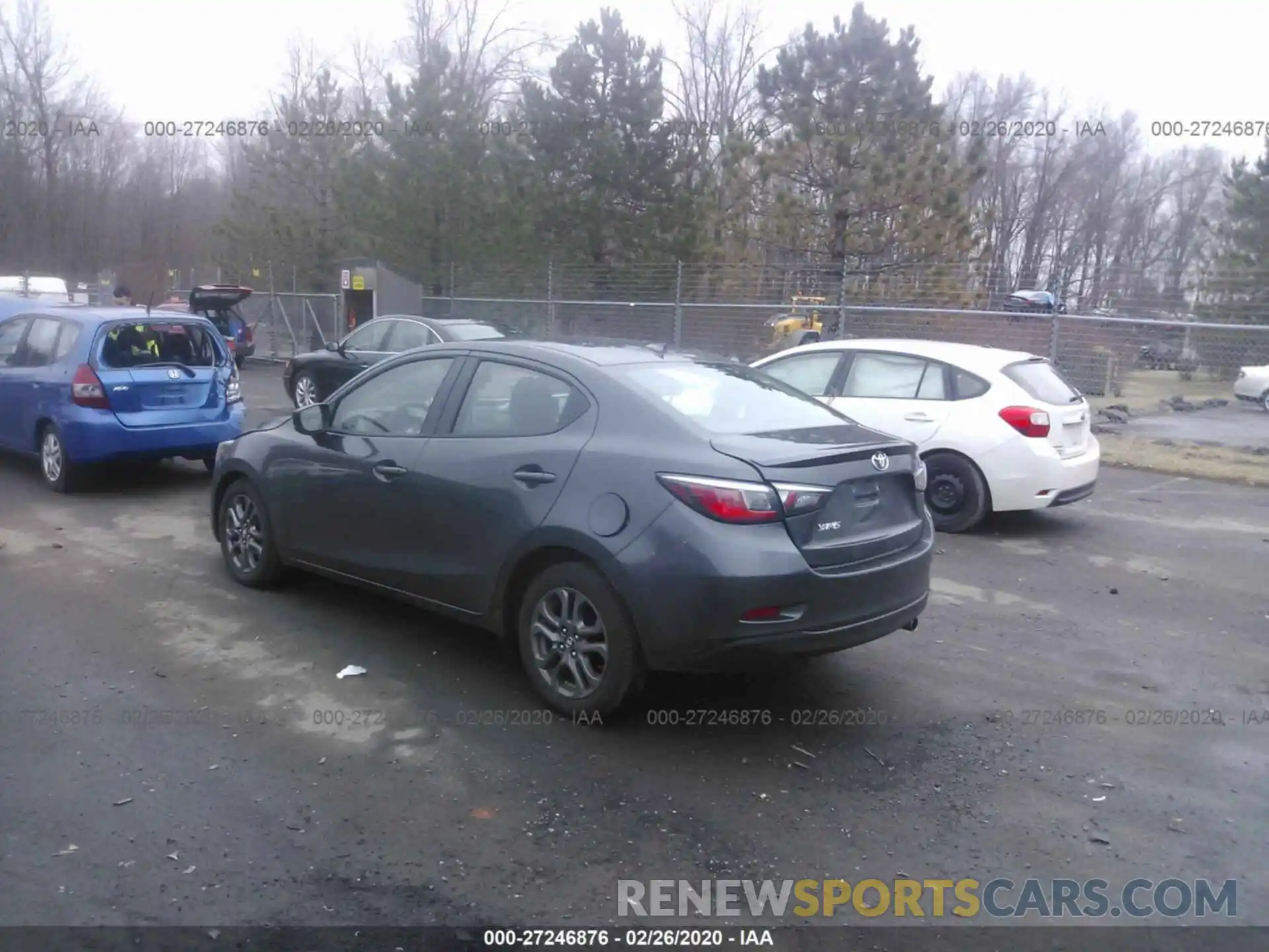 3 Photograph of a damaged car 3MYDLBYV5KY527062 TOYOTA YARIS 2019