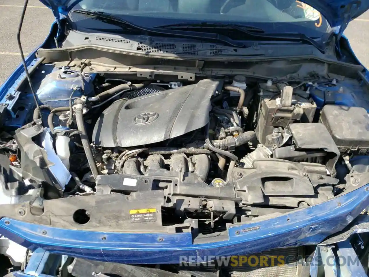 7 Photograph of a damaged car 3MYDLBYV6KY500288 TOYOTA YARIS 2019