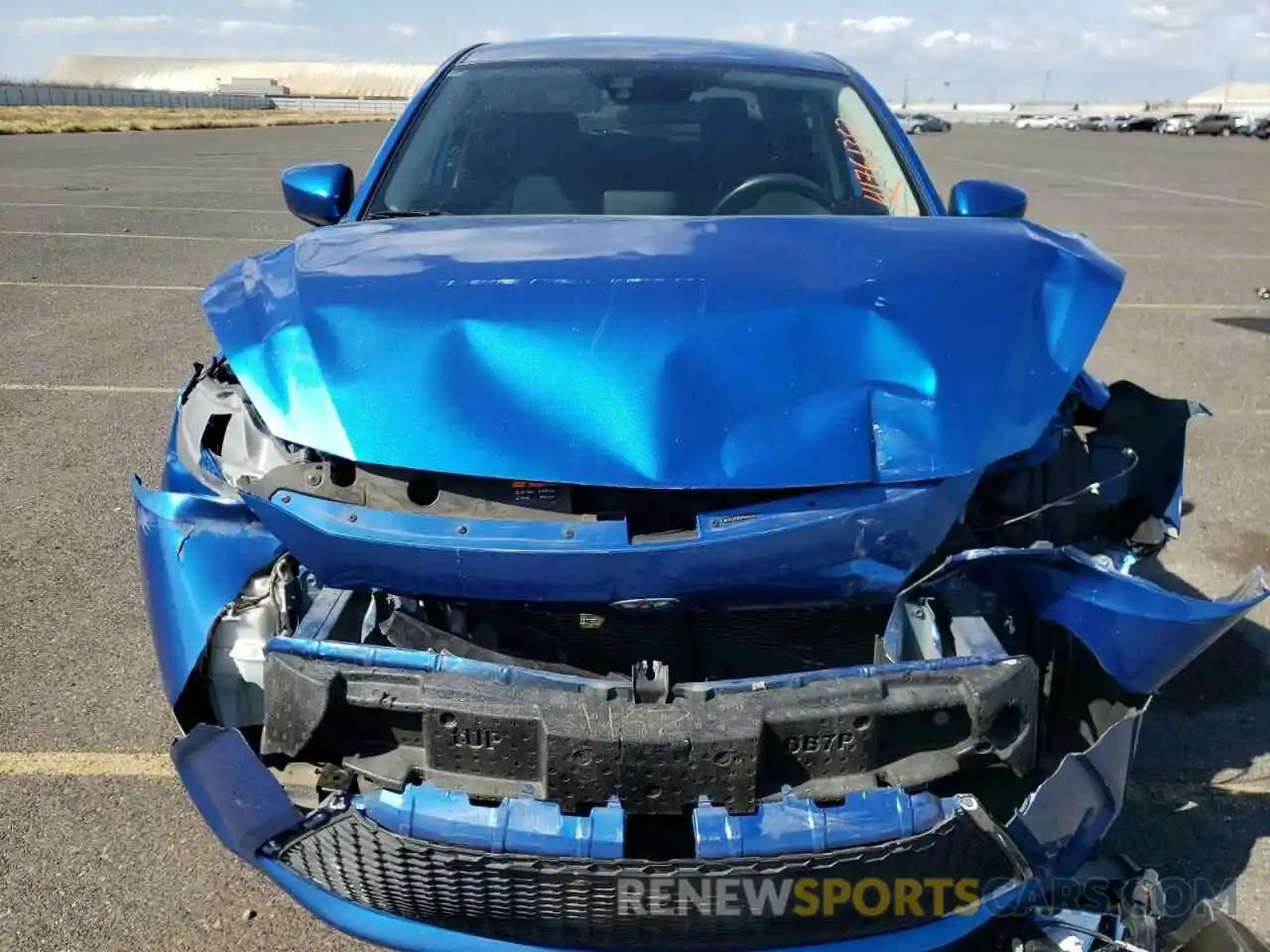 9 Photograph of a damaged car 3MYDLBYV6KY500288 TOYOTA YARIS 2019