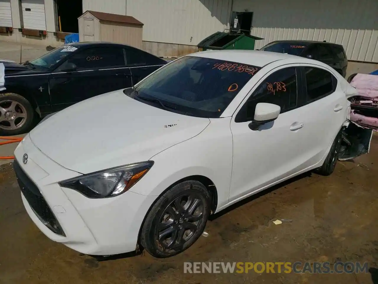 2 Photograph of a damaged car 3MYDLBYV6KY502591 TOYOTA YARIS 2019