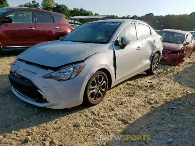 2 Photograph of a damaged car 3MYDLBYV6KY503109 TOYOTA YARIS 2019