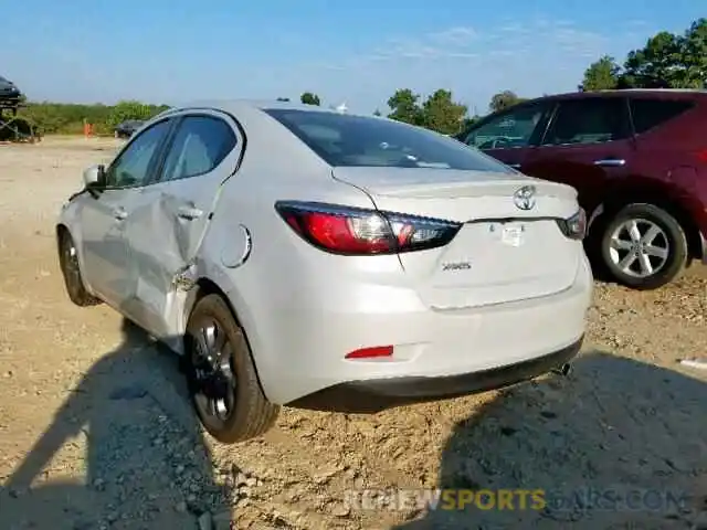 3 Photograph of a damaged car 3MYDLBYV6KY503109 TOYOTA YARIS 2019