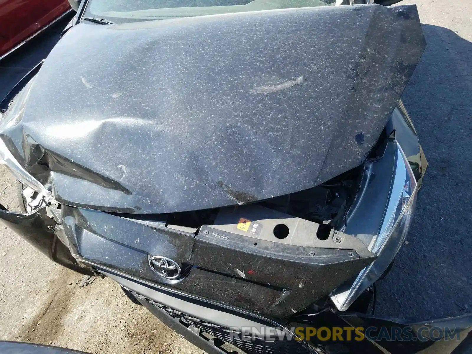 7 Photograph of a damaged car 3MYDLBYV6KY503708 TOYOTA YARIS 2019