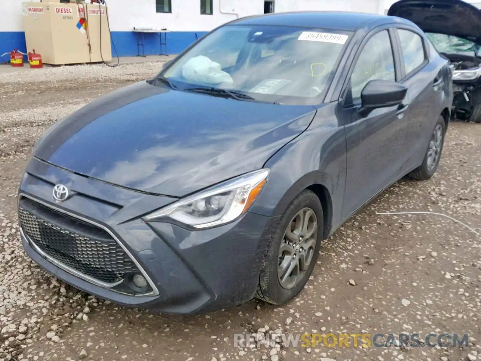 2 Photograph of a damaged car 3MYDLBYV6KY509654 TOYOTA YARIS 2019