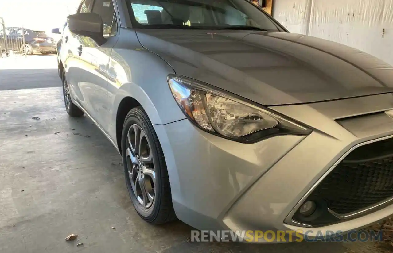 1 Photograph of a damaged car 3MYDLBYV6KY509797 TOYOTA YARIS 2019