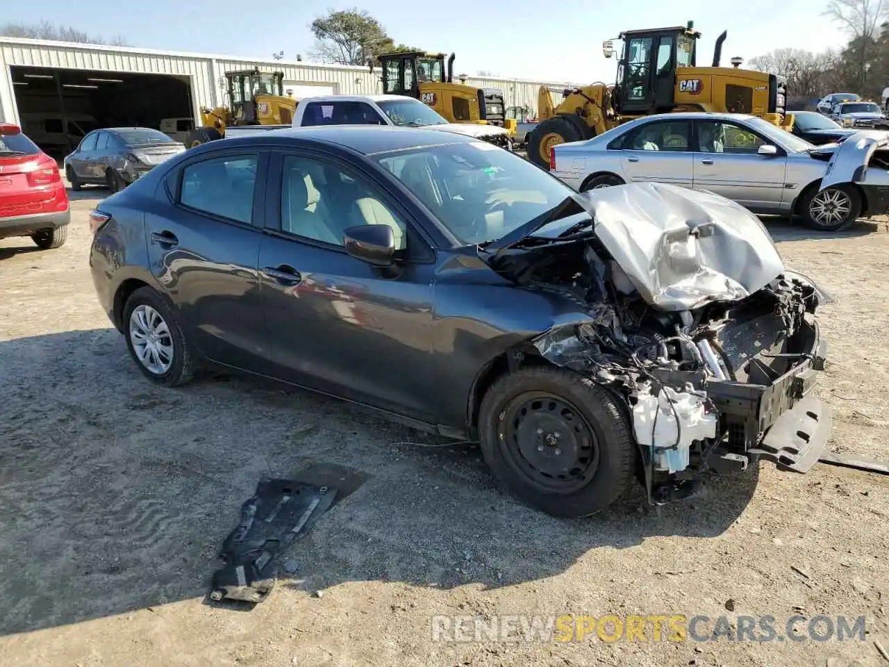 4 Photograph of a damaged car 3MYDLBYV6KY510982 TOYOTA YARIS 2019