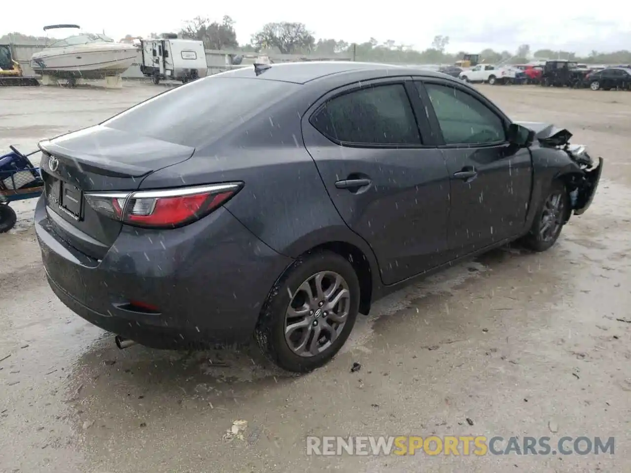 4 Photograph of a damaged car 3MYDLBYV6KY513008 TOYOTA YARIS 2019