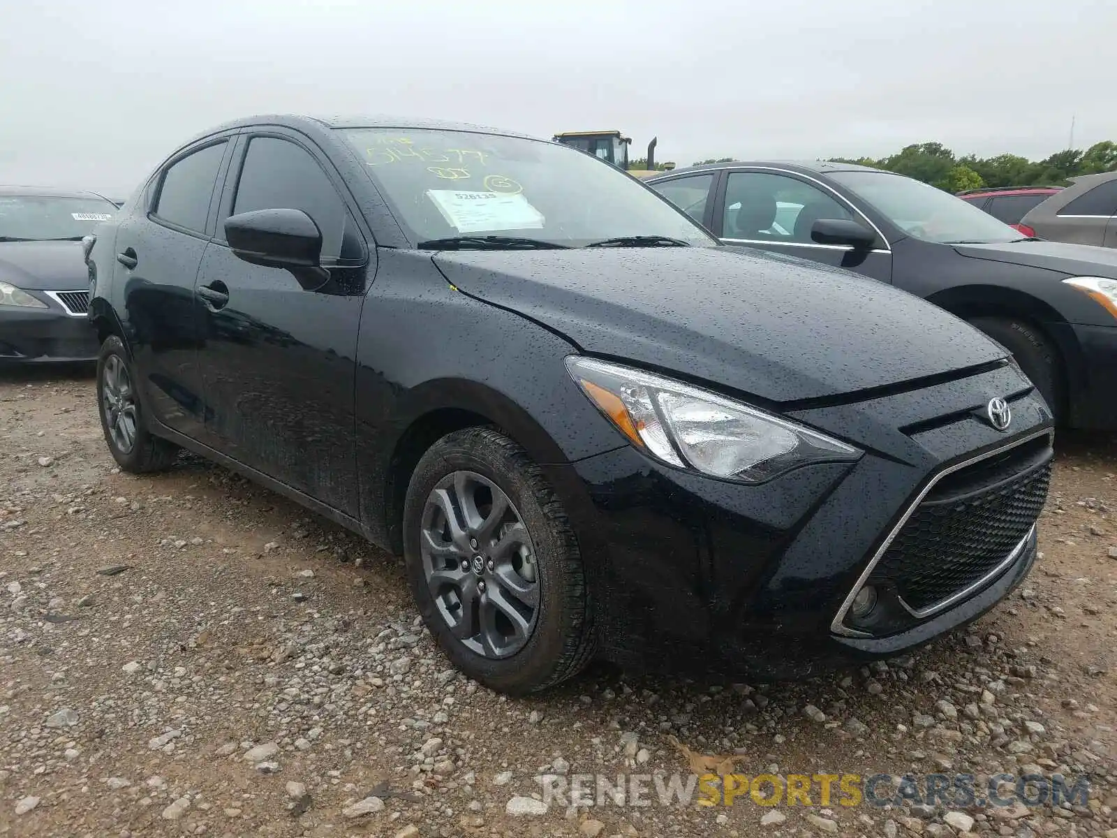 1 Photograph of a damaged car 3MYDLBYV6KY514577 TOYOTA YARIS 2019