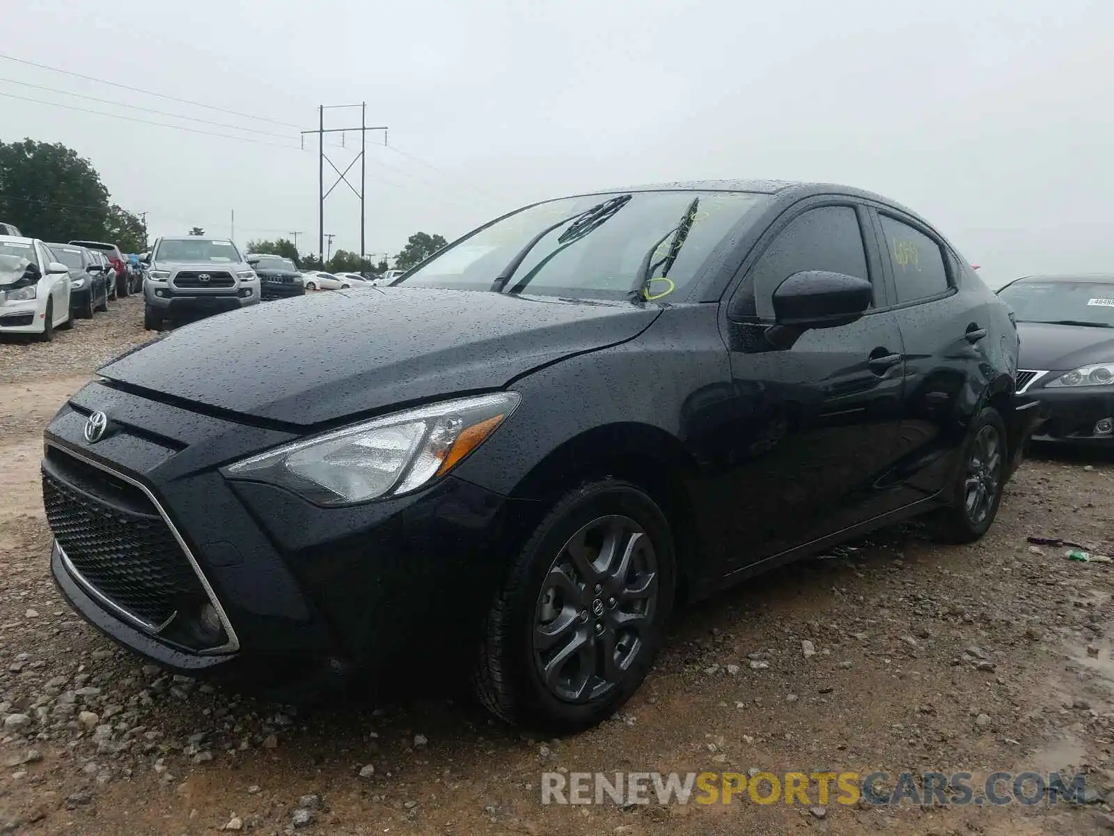 2 Photograph of a damaged car 3MYDLBYV6KY514577 TOYOTA YARIS 2019