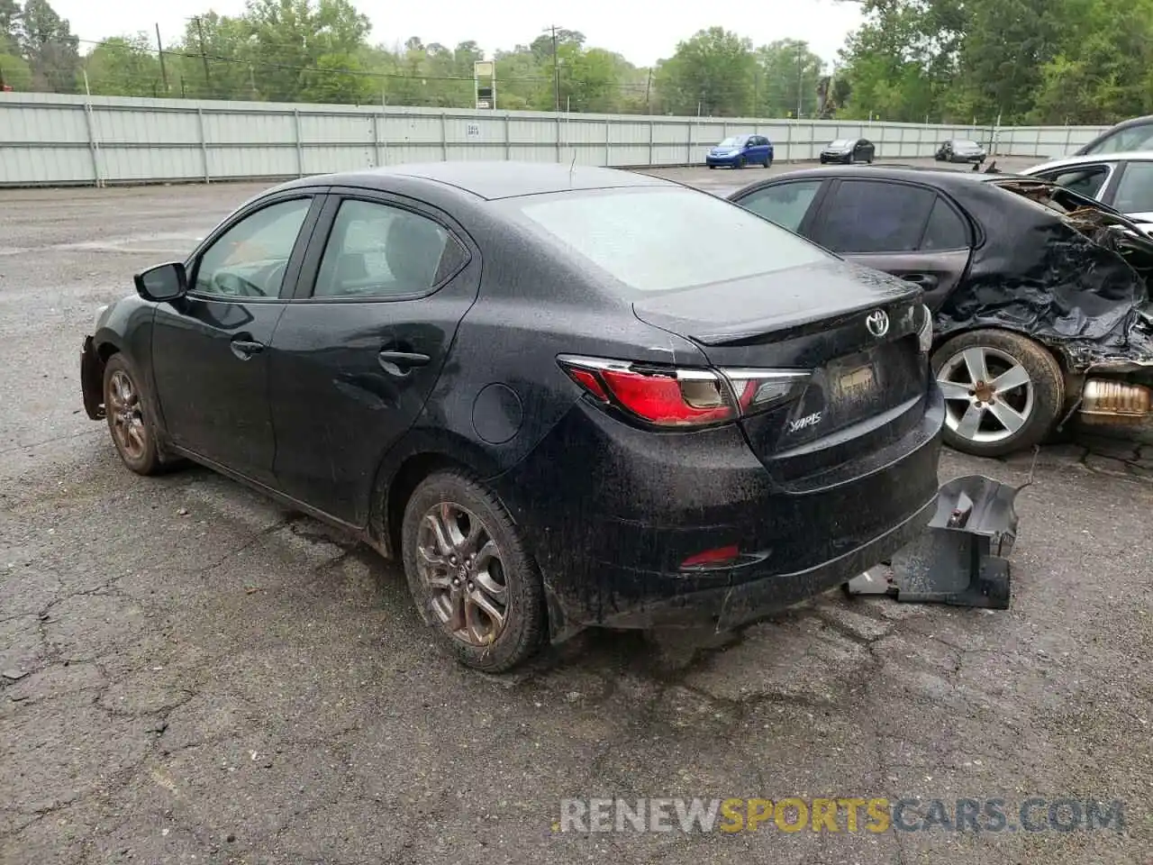 3 Photograph of a damaged car 3MYDLBYV6KY514918 TOYOTA YARIS 2019