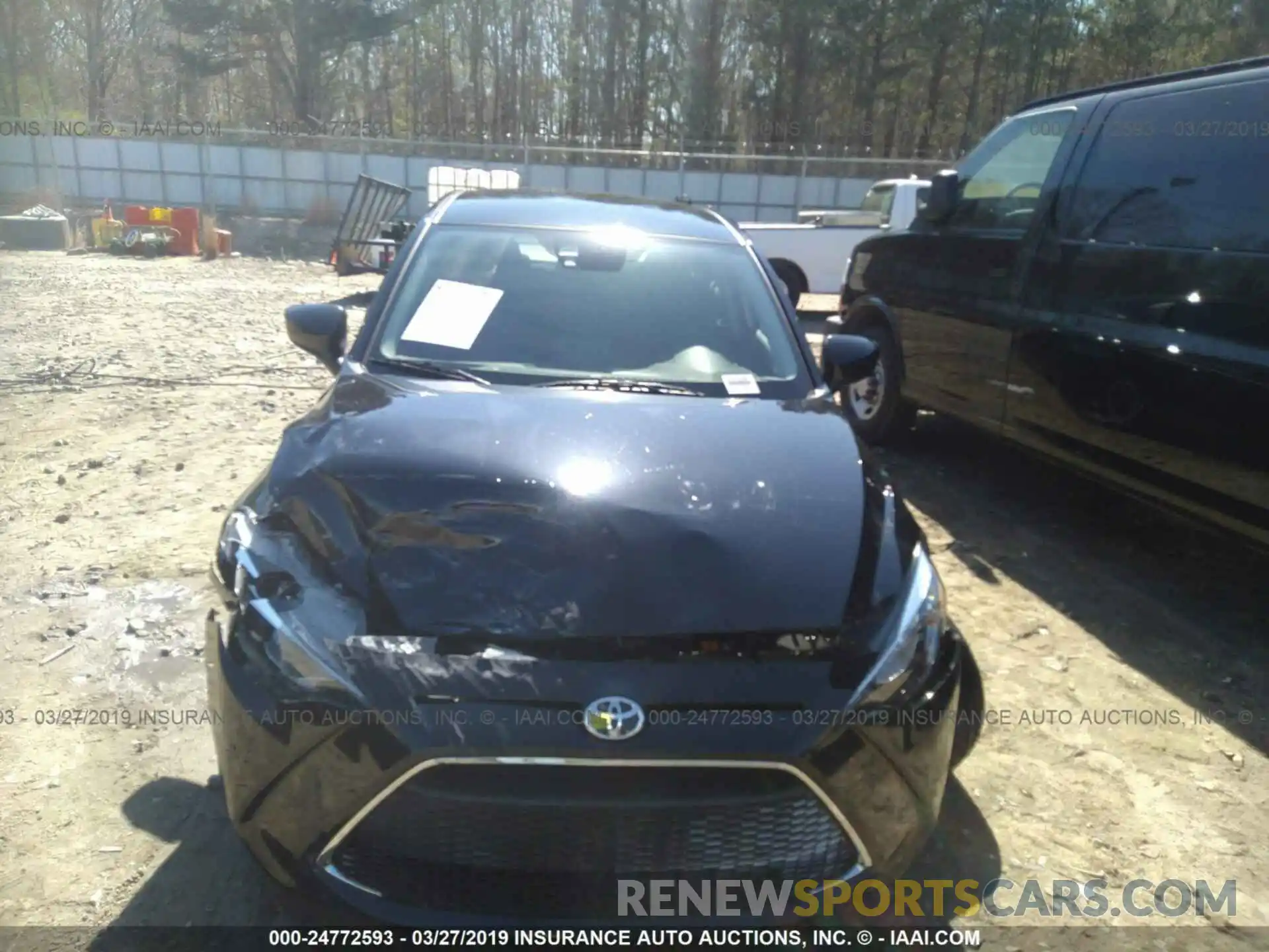 6 Photograph of a damaged car 3MYDLBYV6KY515180 TOYOTA YARIS 2019