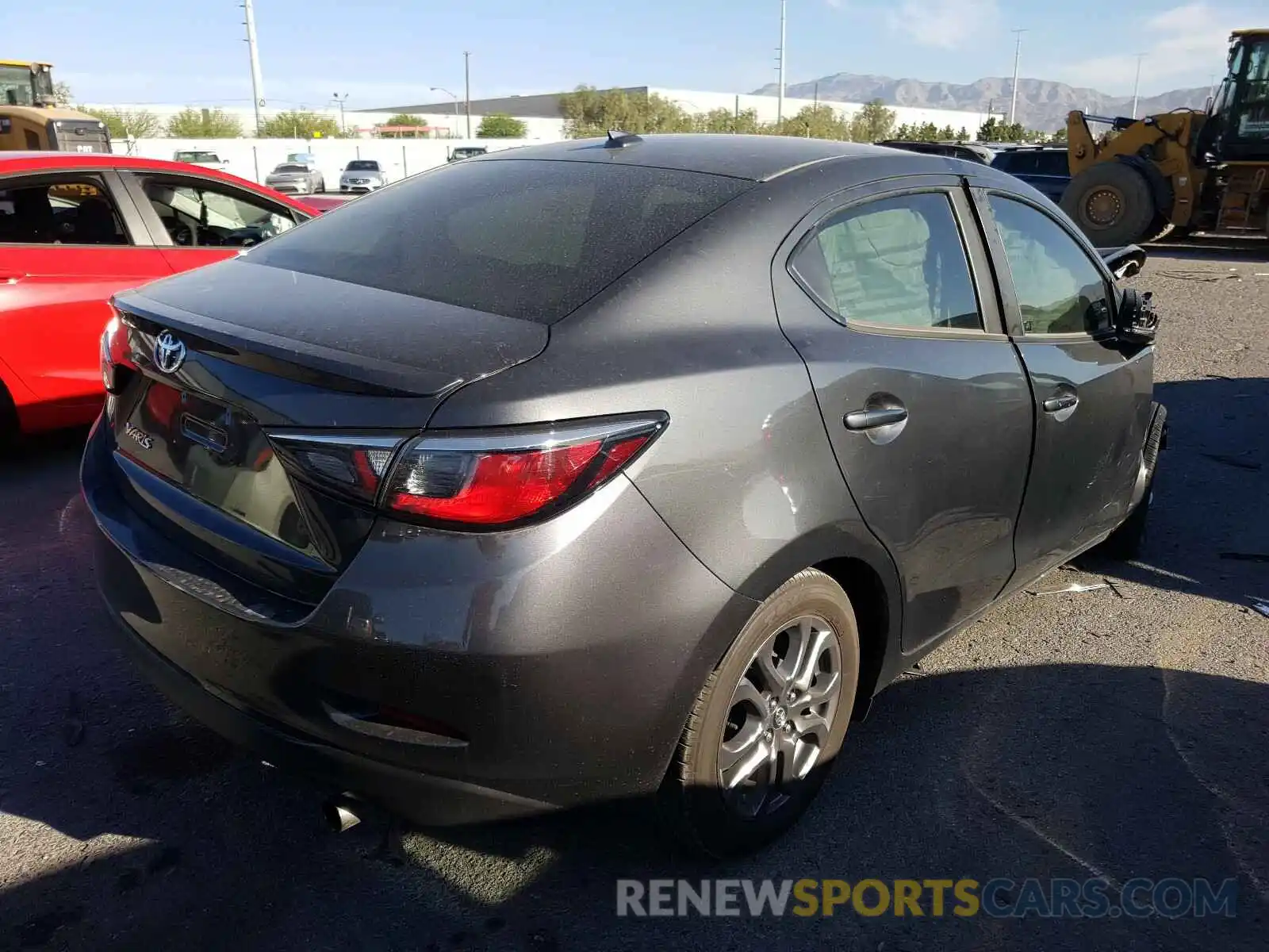 4 Photograph of a damaged car 3MYDLBYV6KY515485 TOYOTA YARIS 2019