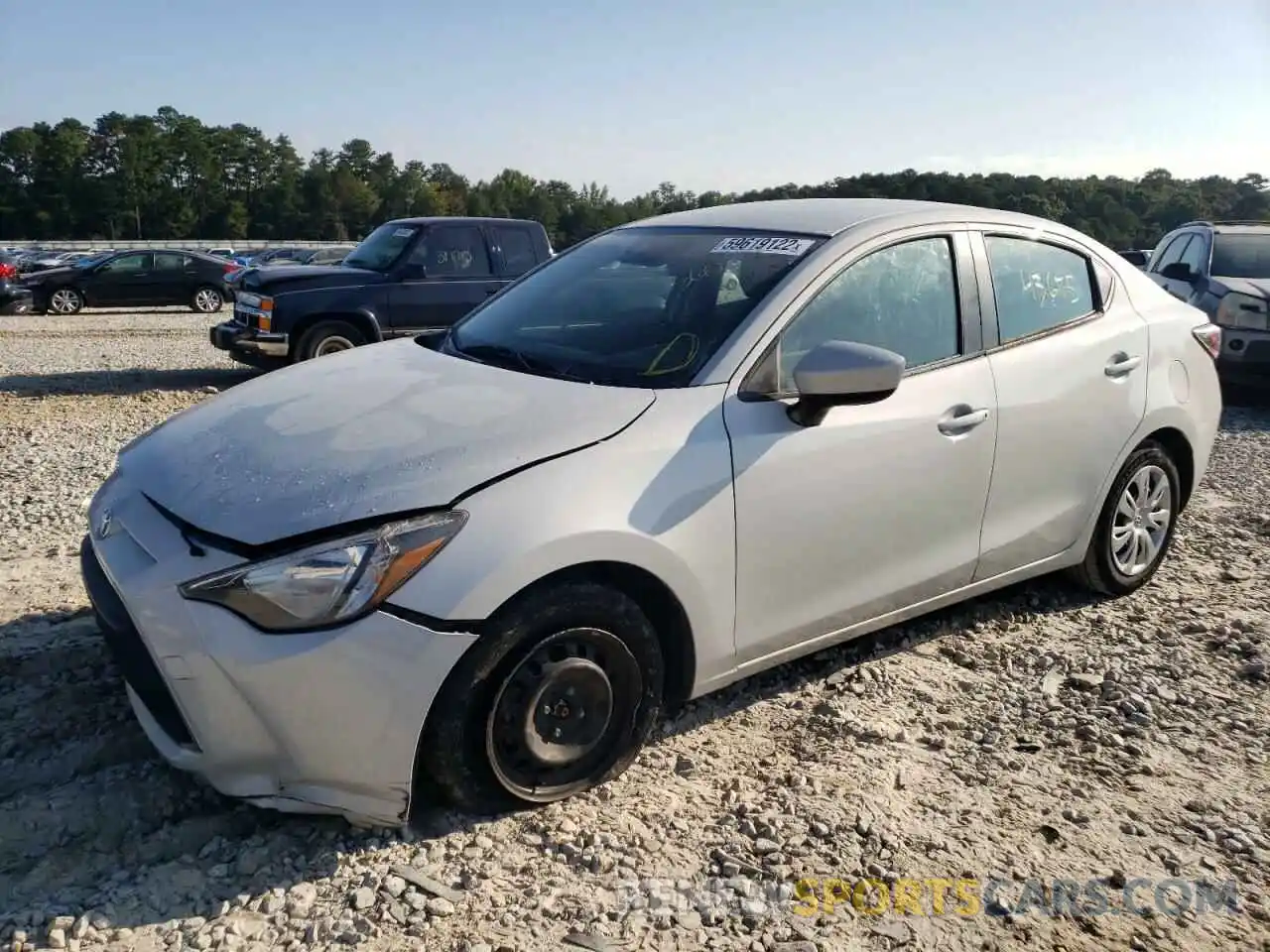 2 Photograph of a damaged car 3MYDLBYV6KY519147 TOYOTA YARIS 2019