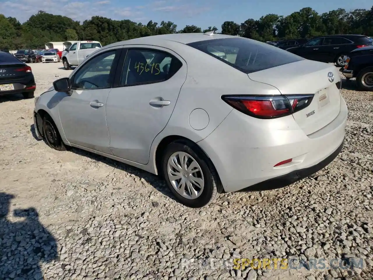 3 Photograph of a damaged car 3MYDLBYV6KY519147 TOYOTA YARIS 2019