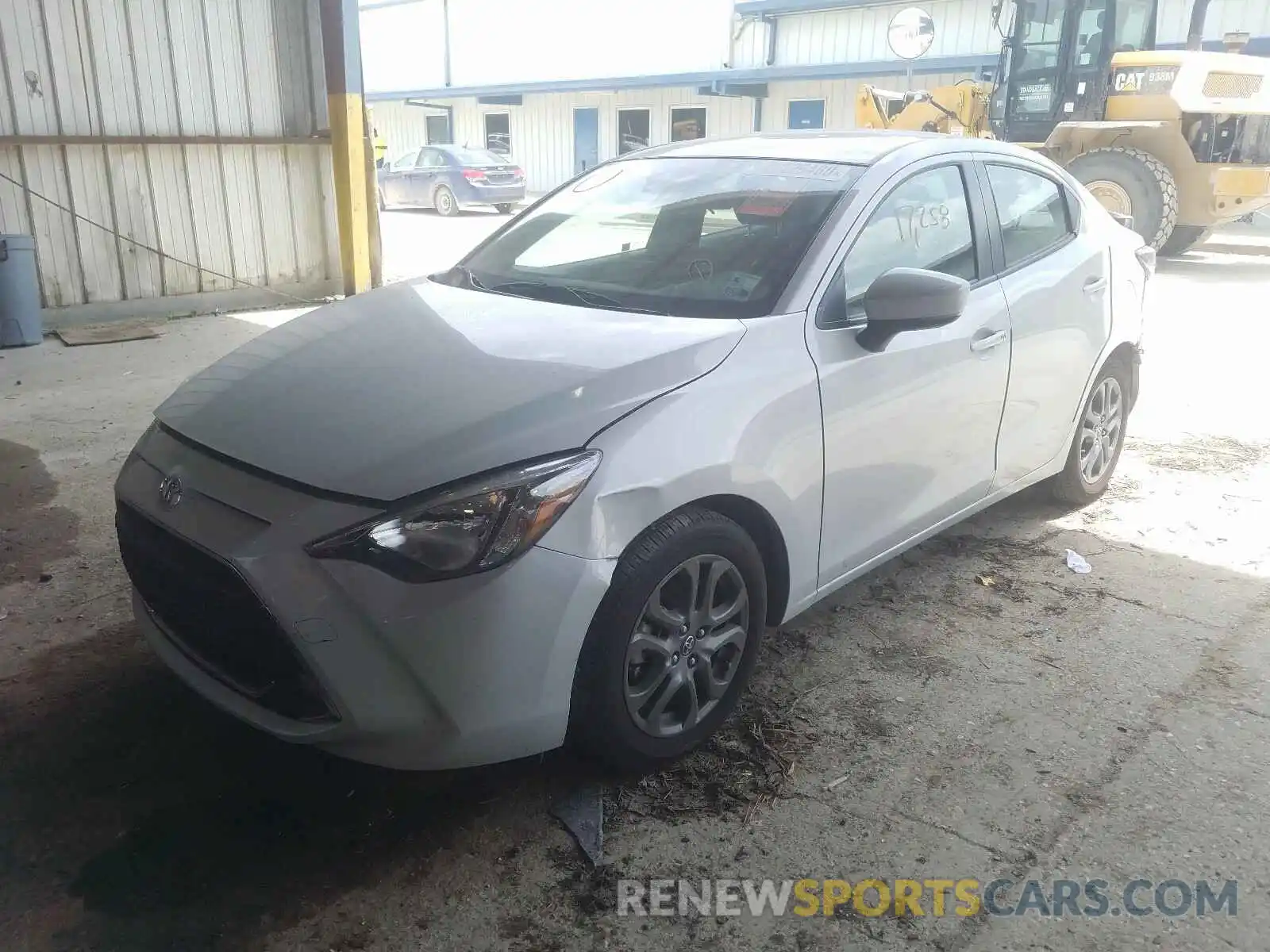 2 Photograph of a damaged car 3MYDLBYV6KY519648 TOYOTA YARIS 2019