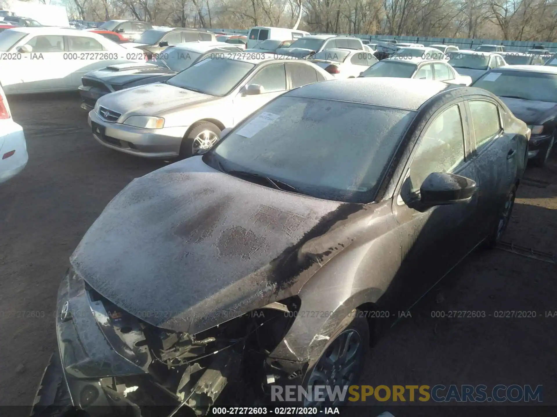 2 Photograph of a damaged car 3MYDLBYV6KY519827 TOYOTA YARIS 2019