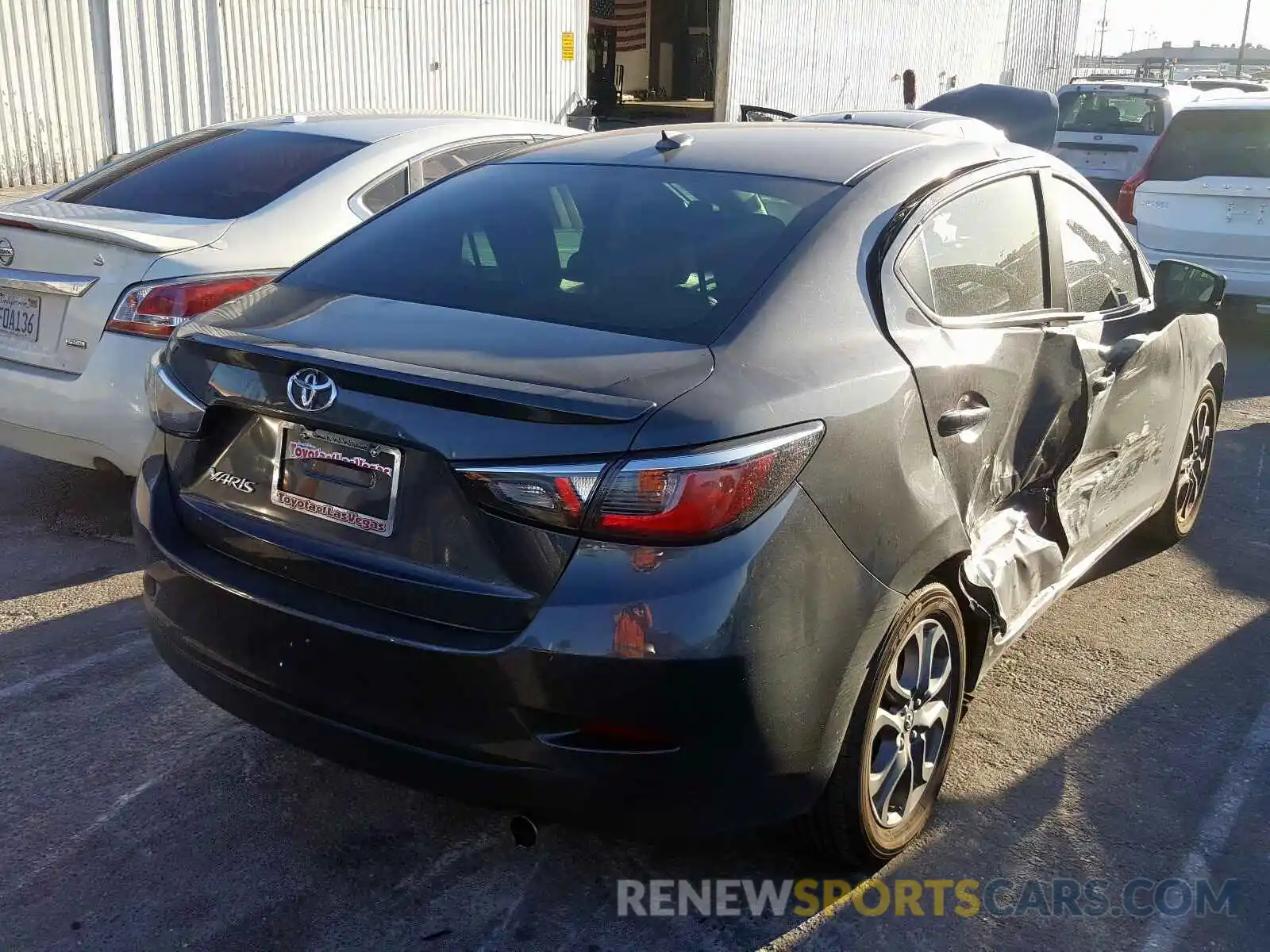 4 Photograph of a damaged car 3MYDLBYV6KY520430 TOYOTA YARIS 2019