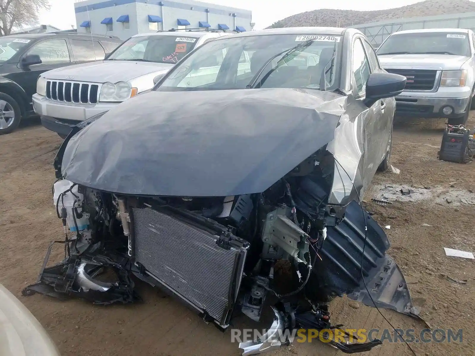 9 Photograph of a damaged car 3MYDLBYV6KY521299 TOYOTA YARIS 2019