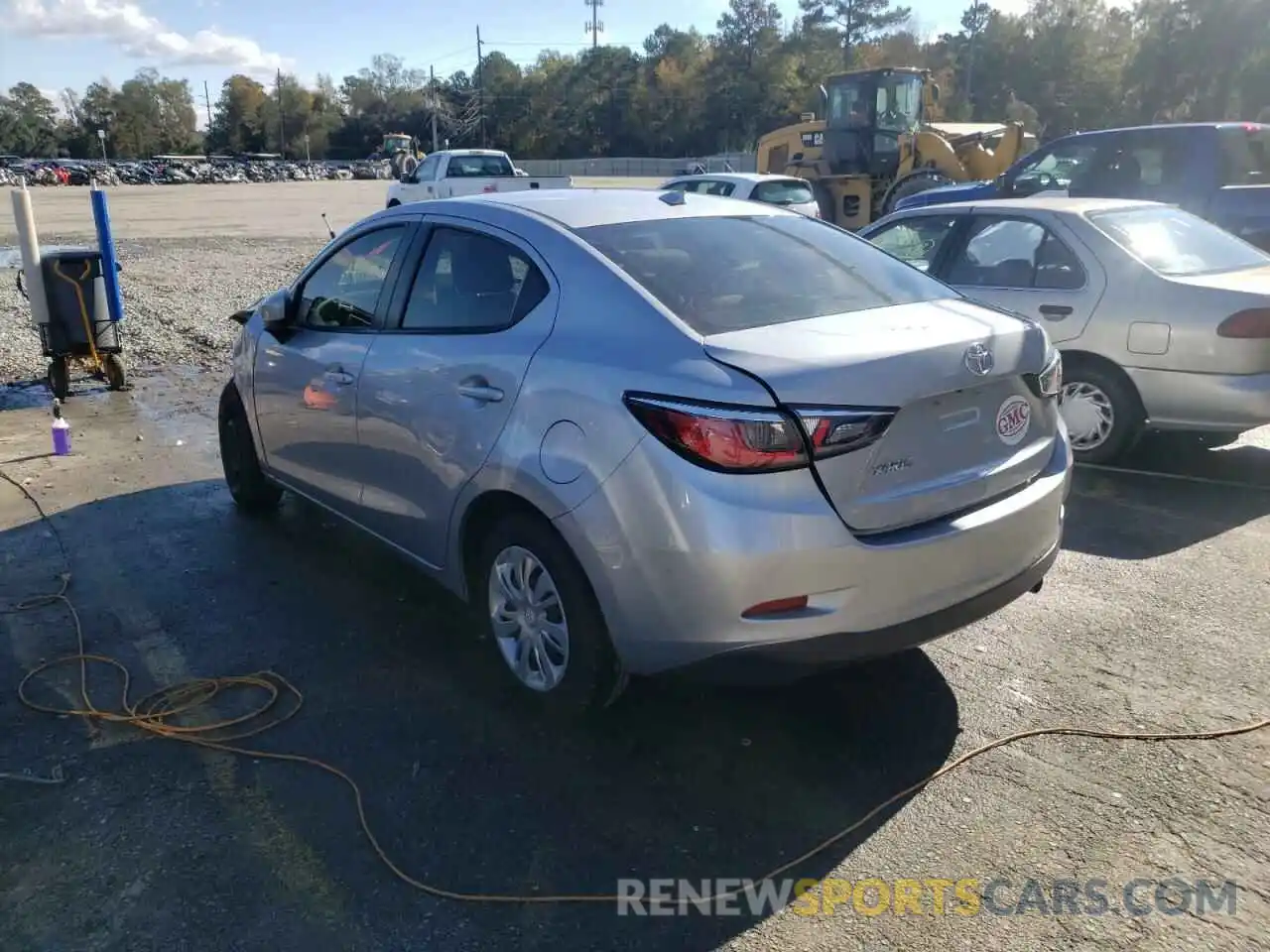 3 Photograph of a damaged car 3MYDLBYV6KY523814 TOYOTA YARIS 2019